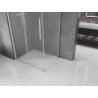 Mexen Velar cabine de douche coulissante 140 x 90 cm, givre, nickel brossé - 871-140-090-31-97