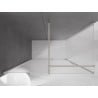 Mexen Velar cabine de douche coulissante 160 x 90 cm, givre, nickel brossé - 871-160-090-31-97