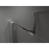 Mexen Velar Duo cabine de douche coulissante 80 x 80 cm, graphite, gun métal - 871-080-080-42-95