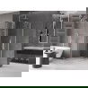 Mexen Velar Duo cabine de douche coulissante 100 x 100 cm, transparent, nickel brossé - 871-100-100-02-97