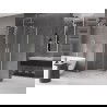 Mexen Velar Duo cabine de douche coulissante 100 x 100 cm, transparent, nickel brossé - 871-100-100-02-97