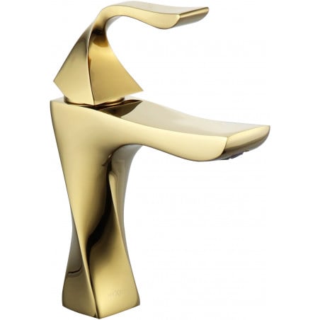 Mexen Estrella robinet de lavabo, Or - 72300-50