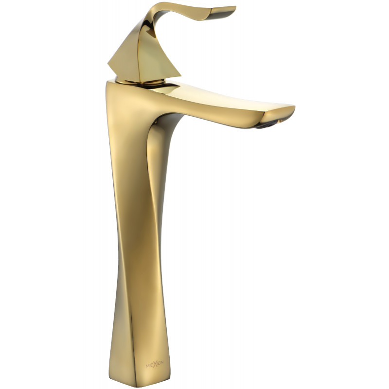 Mexen Estrella robinet de salle de bain haut, doré - 72310-50