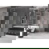 Mexen Velar Duo cabine de douche coulissante 80 x 80 cm, givre, nickel brossé - 871-080-080-32-97