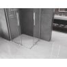 Mexen Velar L Duo cabine de douche coulissante 90 x 80 cm, transparent, chrome - 871-090-080-02-03-01