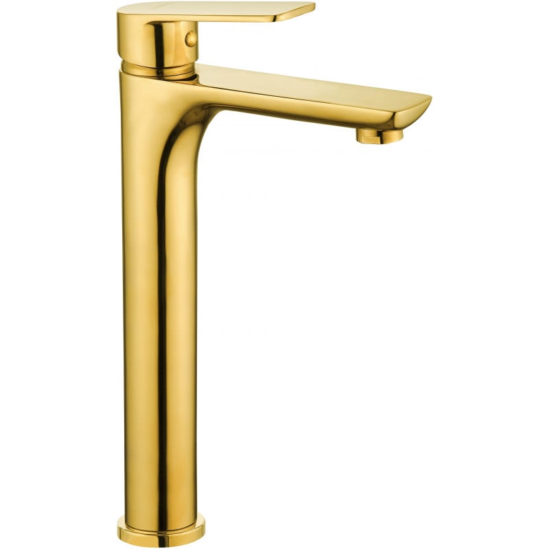 Mexen Alfa robinet de lavabo haut, Or - 745710-50