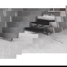 Mexen Velar paroi de douche rabattable Walk-in 85 x 200 cm, verre dépoli 8 mm, chrome - 871-085-000-33-01