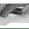 Mexen Velar paroi de douche pliante Walk-in 130 x 200 cm, verre dépoli 8 mm, chrome - 871-130-000-33-01