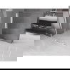 Mexen Velar paroi de douche coulissante Walk-in 100 x 200 cm, verre dépoli 8 mm, blanc - 871-100-000-33-20