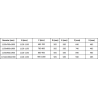 Mexen Apia cabine de douche coulissante 115 x 100 cm, rayures, chrome - 840-115-100-01-20