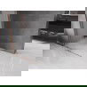 Mexen Velar paroi de douche pliable Walk-in 85 x 200 cm, verre dépoli 8 mm, laiton brossé - 871-085-000-33-65