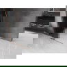 Panneau de douche Mexen Velar extensible Walk-in 90 x 200 cm, graphite 8 mm, laiton brossé - 871-090-000-43-65