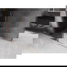 Mexen Velar paroi de douche coulissante Walk-in 140 x 200 cm, graphit 8 mm, laiton brossé - 871-140-000-43-65