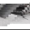 Paroi de douche Mexen Velar extensible Walk-in 110 x 200 cm, verre dépoli 8 mm, noir - 871-110-000-33-70