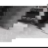 Mexen Velar paroi de douche coulissante Walk-in 140 x 200 cm, graphite 8 mm, gun gray brossé - 871-140-000-43-66