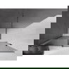 Mexen Velar paroi de douche mobile Walk-in 160 x 200 cm, graphit 8 mm, gun gray brossé - 871-160-000-43-66