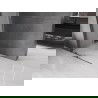 Mexen Velar paroi de douche rétractable Walk-in 90 x 200 cm, verre sablé 8 mm, gun metal - 871-090-000-33-95