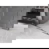 Mexen Velar paroi de douche pliable Walk-in 140 x 200 cm, verre dépoli 8 mm, gun metal - 871-140-000-33-95