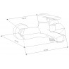 Mexen Sabre R74 ensemble de bain, chrome - 72103R74-00