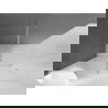 Mexen Velar paroi de douche pliante Walk-in 150 x 200 cm, verre dépoli 8 mm, nickel brossé - 871-150-000-33-97