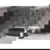 Mexen Velar paroi de douche pliante Walk-in 120 x 200 cm, graphite 8 mm, nickel brossé - 871-120-000-43-97