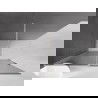 Mexen Velar paroi de douche pliante Walk-in 130 x 200 cm, graphite 8 mm, nickel brossé - 871-130-000-43-97