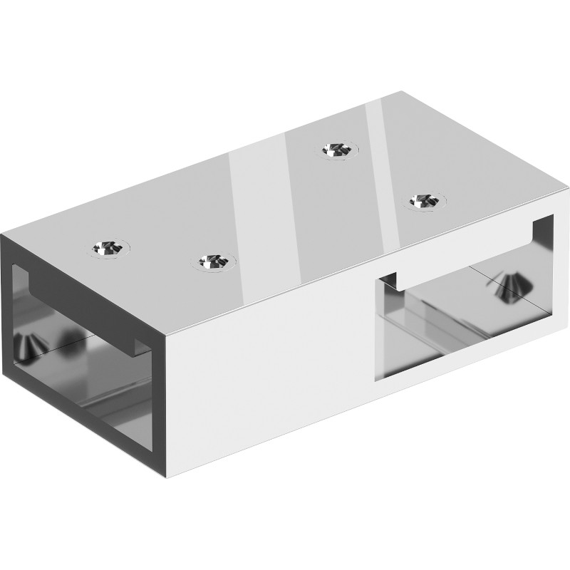 Mexen Uni-T Raccord en T pour supports muraux, chrome - 800-09-01