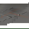 Mexen raccord en T pour supports muraux, cuivre brossé - 800-09-65