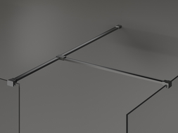 Mexen connecteur T pour supports muraux, métal pistolet - 800-09-95