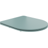 Mexen siège de toilette à descente lente slim, duroplast, vert clair mat - 39740048