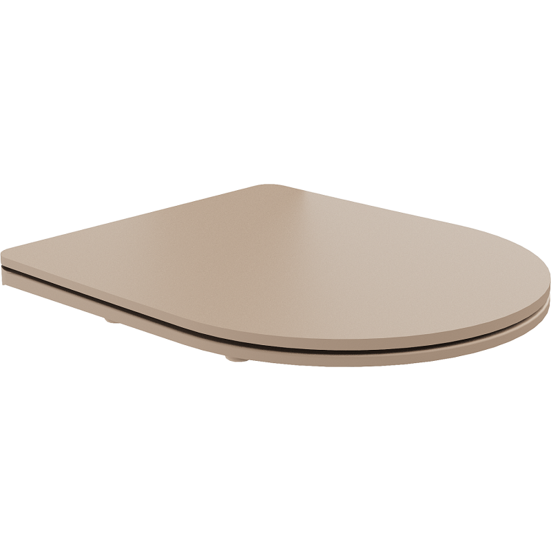 Mexen abattant slim à fermeture lente, duroplast, cappuccino mat - 39740064