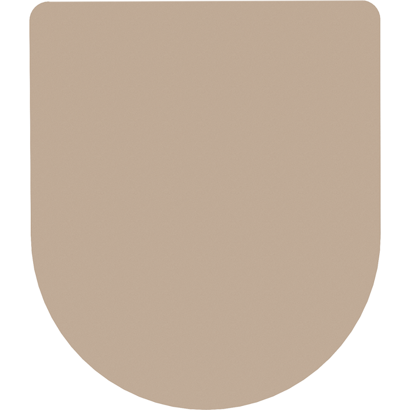 Mexen abattant slim à fermeture lente, duroplast, cappuccino mat - 39740064