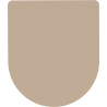 Mexen deska à fermeture lente, slim, duroplast, cappuccino mat - 39740064