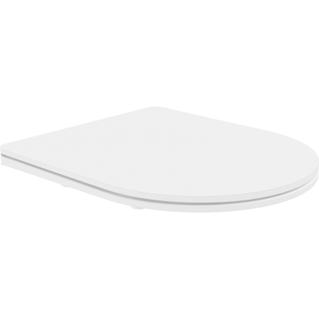 Mexen abattant de toilette slim à fermeture lente, duroplast, blanc mat - 39740001