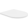 Mexen abattant de toilette slim à fermeture lente, duroplast, blanc mat - 39740001