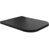 Mexen Madox abattant slim à fermeture douce, duroplast, noir mat - 39154085