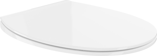 Mexen Egg abattant slim, duroplast, blanc brillant - 39243000