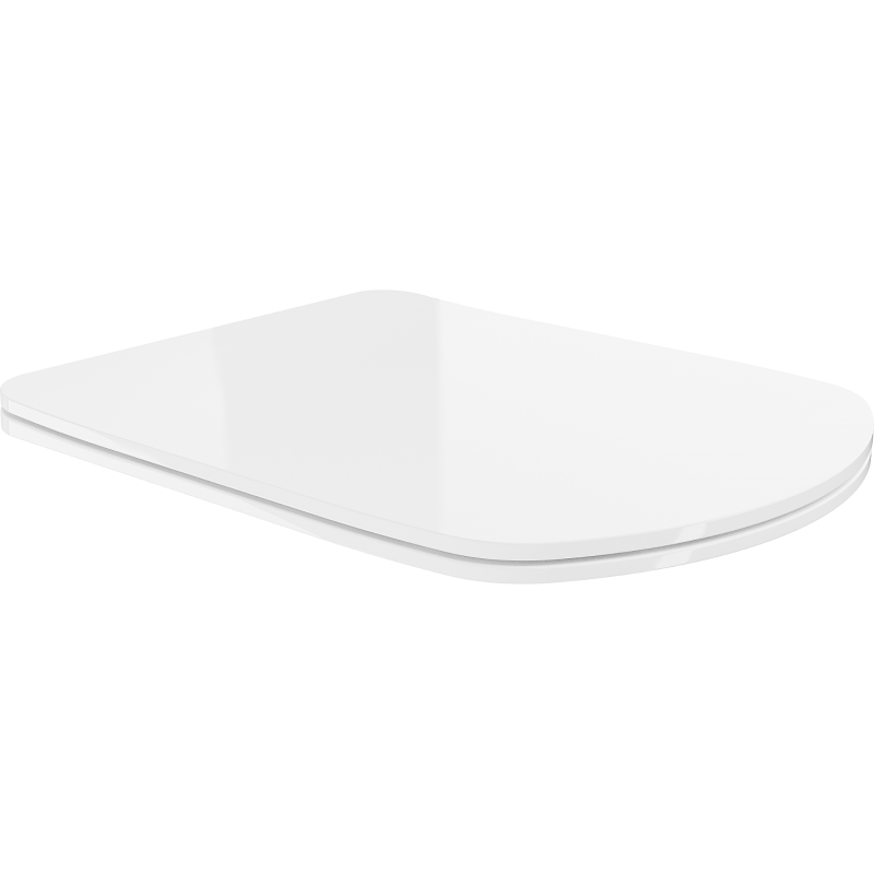 Mexen Vito abattant slim à descente lente, duroplast, blanc brillant - 39174000