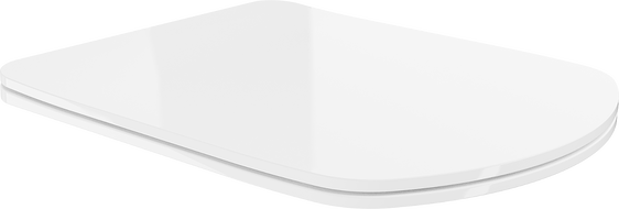 Mexen Vito abattant à descente lente slim, duroplast, blanc brillant - 39174000