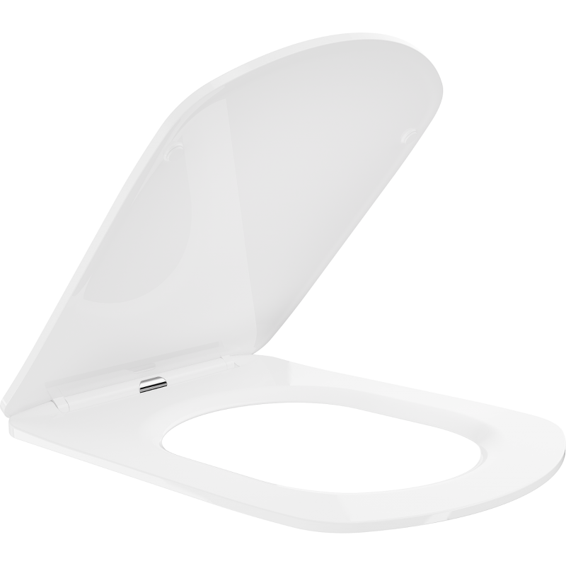 Mexen Vito abattant à descente lente slim, duroplast, blanc brillant - 39174000