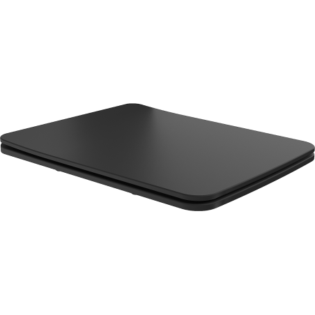 Mexen Vera siège de toilette à fermeture douce slim, duroplast, noir mat - 39164085
