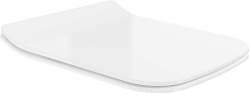 Mexen Cube abattant WC slim à descente progressive, duroplast, brillant blanc - 39240000