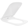 Mexen Cube abattant WC slim à descente progressive, duroplast, brillant blanc - 39240000