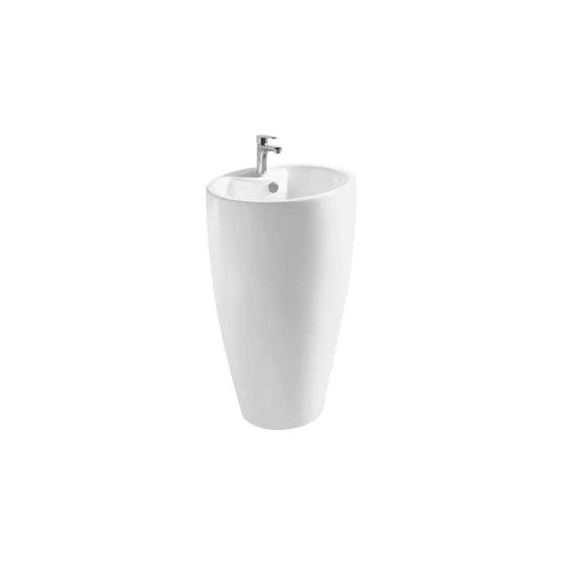 Mexen Orkla lavabo autoportant 49 x 37 cm, blanc - 26065000