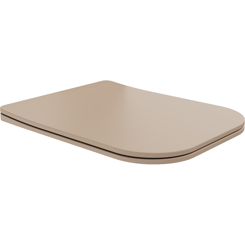 Mexen Teo abattant WC à fermeture lente, slim, duroplast, cappuccino mat - 39840064