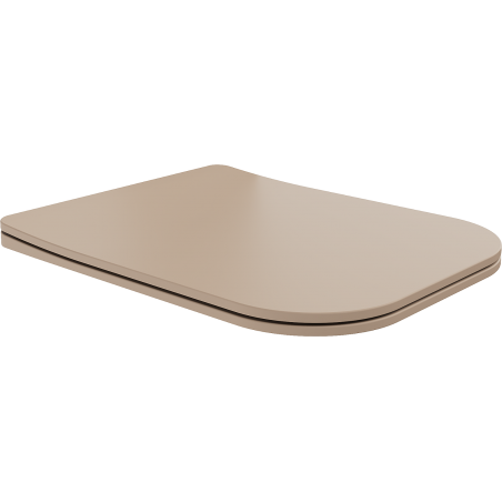 Mexen Teo abattant WC à fermeture lente, slim, duroplast, cappuccino mat - 39840064