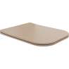 Mexen Teo abattant à descente lente, slim, duroplast, cappuccino mat - 39840064