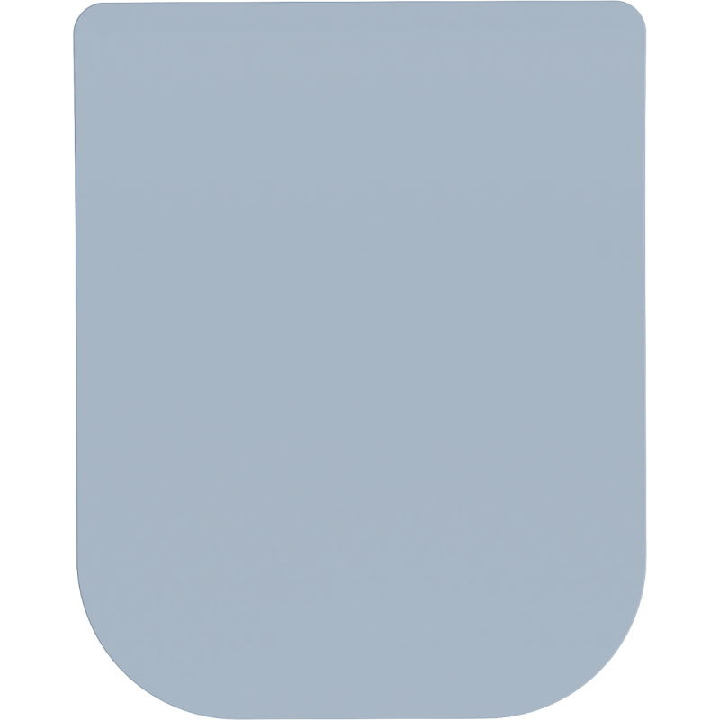 Mexen Teo abattant à descente lente, slim, duroplast, gris-bleu mat - 39840069