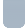 Mexen Teo siège de toilette à descente lente slim, duroplast, gris-bleu mat - 39840069