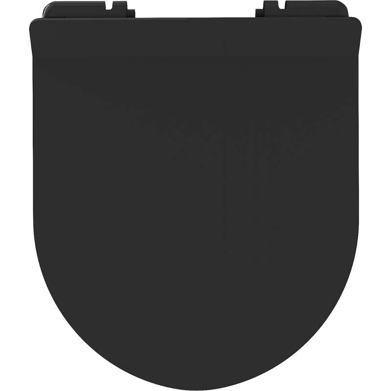 Mexen Lena abattant WC à descente lente slim, duroplast, noir brillant - 39242070